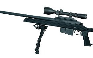 Armalite AR-30 Sniper Rifle 30M308, 308 Win Mag, 26″, Bolt Action, Black, Three Section Stock, Black Steel Finish, 5 Rds, Bipod/Scope not Included