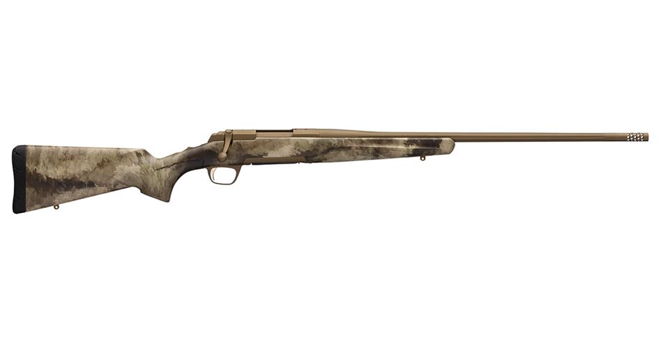 Browning X-Bolt Hells Canyon Speed 28 Nosler Bolt-Action Rifle with A-TACS AU Camo Stock