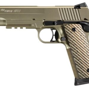 Sig Sauer 1911 Nickel 45 ACP Centerfire Pistol with Night Sights