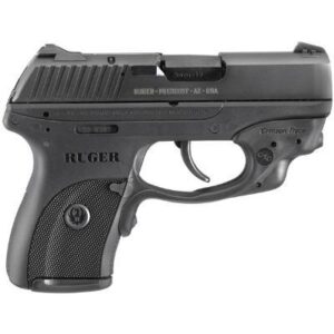 Ruger LC9-CT Lightweight Compact 9mm 3.12 Inch Blued Barrel Crimson Trace Laserguard Polymer Frame 7 Rounds