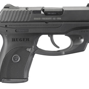 Ruger 3231 LC380 Standard 380 ACP 3.12″ 7+1 Black Checkered Grip Blued