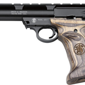 Smith & Wesson 22A 22LR 5.5-inch Rimfire Pistol with Wood Target Grip