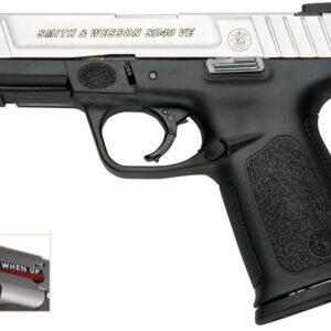 Smith & Wesson SD40VE 40 S&W Two-Tone Centerfire Pistol (California Compliant)