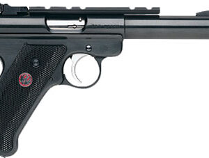 Ruger Mark III Target 22LR 5.5″ 10+1 Black Syn Grip Blue Steel