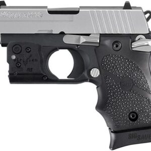Sig Sauer P238 Two-Tone 380 ACP Centerfire Pistol with Viridian R5 Red Laser