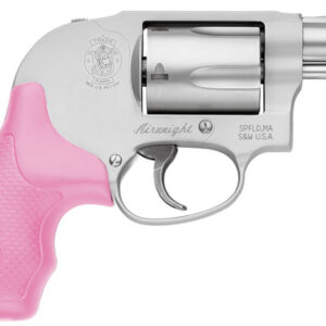Smith & Wesson 638 38 Special J-Frame Revolver with Pink Grips