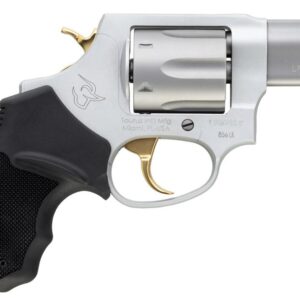 Taurus 856 Ultra Lite 38 Special Stainless Revolver with Gold Accents