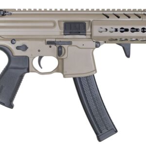 Sig Sauer MPX 9mm Flat Dark Earth Pistol with KeyMod Rail and 4.5 Inch Barrel