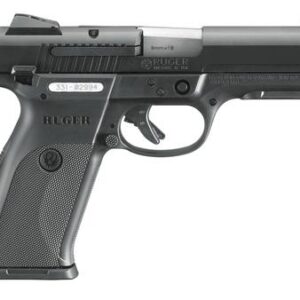 Ruger SR9 9mm Luger 4.14 Inch Barrel Nitridox Pro Black Finish Adjustable Sights 17 Round