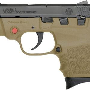 Smith & Wesson M&P Bodyguard 380 Flat Dark Earth (FDE) with Crimson Trace Integrated Laser