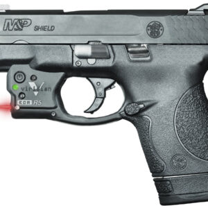 Smith & Wesson M&P40 Shield 40 S&W Centerfire Pistol No Thumb Safety and Viridian R5 Red Laser