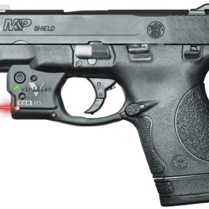 Smith & Wesson M&P40 Shield 40 S&W Centerfire Pistol with Thumb Safety and Viridian R5 Red Laser