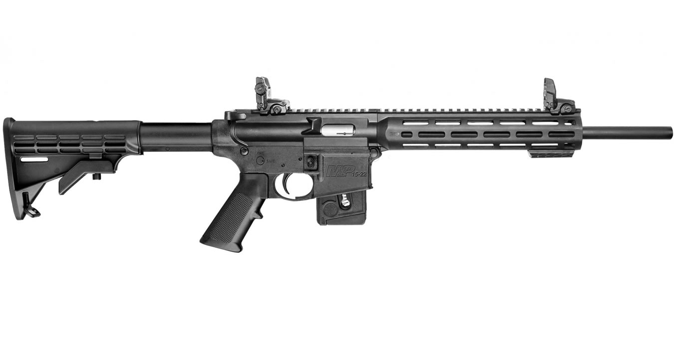 Smith & Wesson M&P15-22 Sport 22LR Semi-Auto Rimfire Rifle (Compliant Model – Fixed Stock)