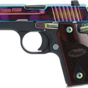Sig Sauer P238 Rainbow 380 ACP Centerfire Pistol with Night Sights
