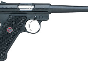Ruger Mark III Standard 22LR 6″ 10+1 Black Syn Grip Blue Steel
