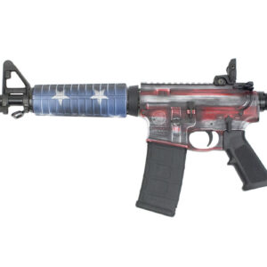 Smith & Wesson M&P15 Sport II 5.56mm Semi-Auto RIfle with American Flag Patriotic Cerakote Finis