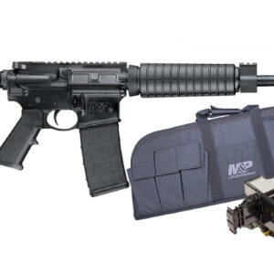 Smith & Wesson M&P15 Sport II 5.56mm Optics Ready Rifle with Caldwell Mag Charger and Duty Serie