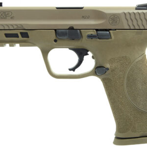 Smith & Wesson M&P40 M2.0 40 S&W Flat Dark Earth (FDE) Centerfire Pistol with TruGlo TFX Sights