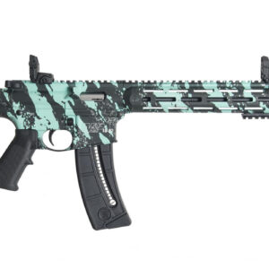 Smith & Wesson M&P15-22 Sport 22LR Rimfire Rifle with Robins Egg Platinum Finish