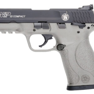 Smith & Wesson M&P22 Compact 22LR Rimfire Pistol with H152 Stainless Cerakote Finish