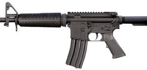 Armalite Law Enforcement AR-15 Rifle LEC15A4CBK, 223 Remington, 16 in, Semi-Auto, Collapsible Stock, Black Finish, 20 Rds