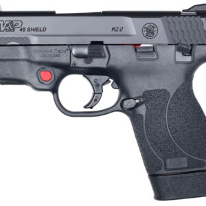 Smith & Wesson M&P45 Shield M2.0 45 ACP Carry Conceal Pistol with Integrated Crimson Trace Laser and Thumb Safety