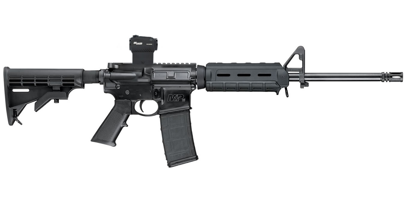 Smith & Wesson M&P15 Sport II 5.56mm with Magpul MOE M-LOK and SIG Romeo5 Red Dot