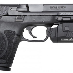 Smith & Wesson M&P9 M2.0 Compact 9mm Pistol with Crimson Trace Rail Master Universal Tactical Light