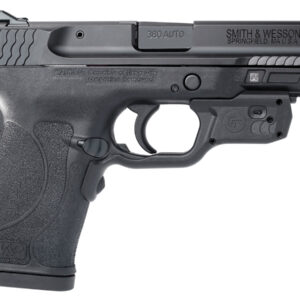 Smith & Wesson M&P380 Shield EZ 380 ACP Pistol with Green Crimson Trace Laser Guard / No Thumb Safety