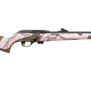 Remington Model 597 22 LR Semi-Auto Rifle with Mossy Oak Pink Stock