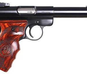 Ruger Mark III Target 22 LR 5.5″ 10+1 Laminate Grips Blued Finish