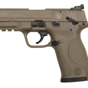 Smith & Wesson M&P22 Compact 22LR Rimfire Pistol with FDE Cerakote Finish