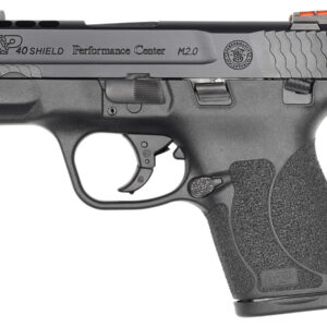 Smith & Wesson M&P40 Shield M2.0 Performance Center Ported 40 S&W with HI-VIZ Fiber Optic Sights