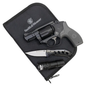 Smith & Wesson M&P Bodyguard 38 Special EDC Kit with Crimson Trace Laser, Flashlight and Knife