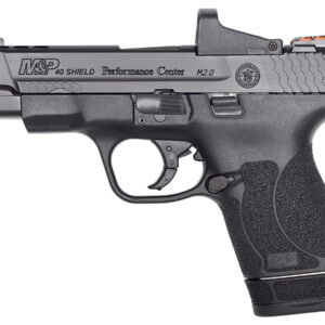 Smith & Wesson M&P40 Shield M2.0 Performance Center 40 S&W Optics Ready with 4-Inch Ported Barrel and Red Dot