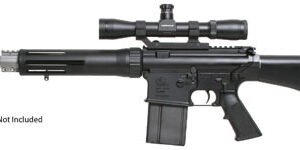 Armalite 10 T Semi-Auto Rifle 10TCBNF, 7.62x51mm NATO, 16 in, Polymer Stock, Black Receiver/Stainless Barrel Finish