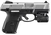 Ruger 9MM Stainless Steel Crimson Trace Picatinny Rail Mount White Light Talo KSR9C-CLT