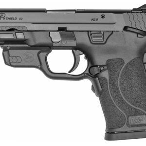 Smith & Wesson M&P9 Shield M2.0 EZ 9mm Pistol with Crimson Trace Red Laserguard and Thumb Safety