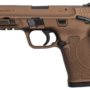 Smith & Wesson M&P380 Shield EZ 380 ACP Pistol with Burnt Bronze Cerakote Finish and Thumb Safet
