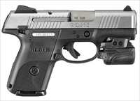 Ruger KSR40C-CLT 40 S&W Crimson Trace Picatinny Rail Mounted White Light Talo