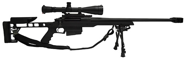 Armalite AR-30A1 Rifle 30A1B338, 338 Lapua Magnum, 26″, Fixed Stock, Black Finish