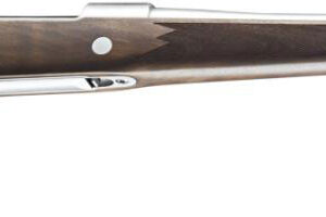 Sako 85 Hunter Stainless Rifle JRS1H52, 7mm-08 Remington, 22 7/16 in, Walnut Stock, Stainless Finish