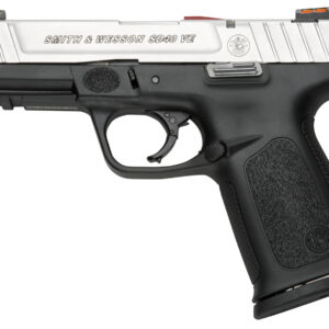Smith & Wesson SD40 VE 40 S&W Two-Tone Pistol with Hi-Viz Fiber Optic Sights (CA Compliant)