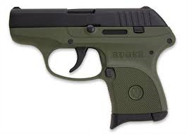 Ruger 3706 LCP S-Auto Pistol 380 ACP Blue/OD 7Rnd