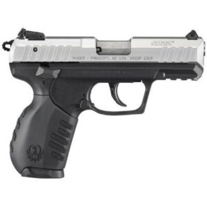 Ruger SR22PS 22LR 3.50″ Barrel Silver Anodized