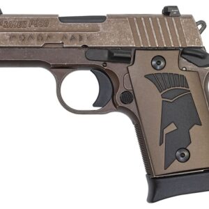 Sig Sauer P938 Spartan II 9mm with Distressed Coyote Finish and Spartan Grip