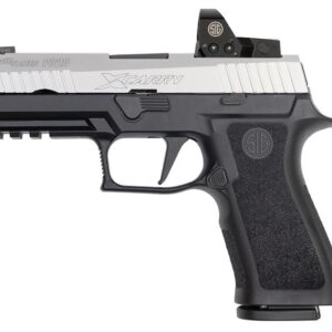 Sig Sauer P320 X-Carry 9mm 17-Round Pistol Two-Tone Stainless with ROMEO1 Reflex Sight