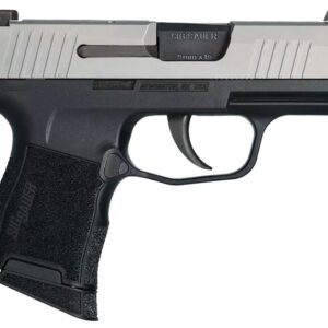 Sig Sauer P365 9mm Micro Compact Two-Tone Striker-Fired Pistol with Contrast Sights