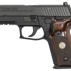 Sig Sauer P229 9mm DA/SA Pistol with Night Sights and Wood Grips