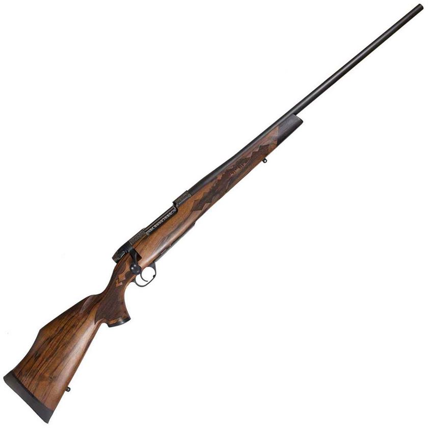 Weatherby Mark V Wyoming Silver Edition Blued Bolt Action Rifle – 300 Weatherby Magnum